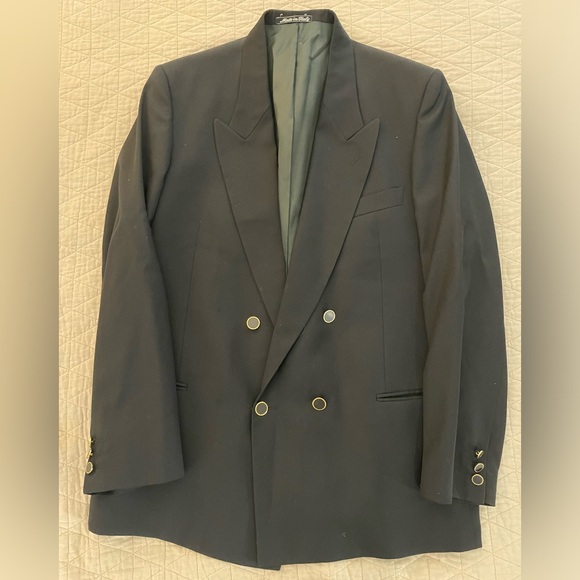 MANI GIORGIO ARMANI Made in Italy Vintage Fancy Button DB...